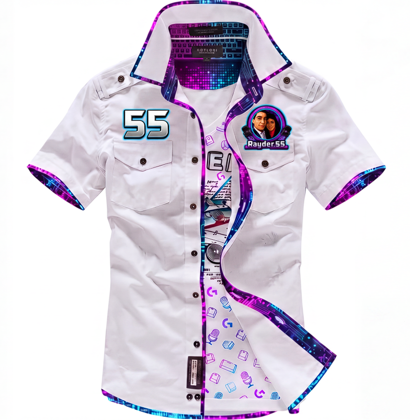 Camisa Gamer Rayder.55 Cyber Edition