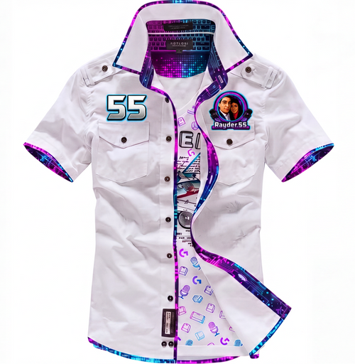 Camisa Gamer Rayder.55 Cyber Edition