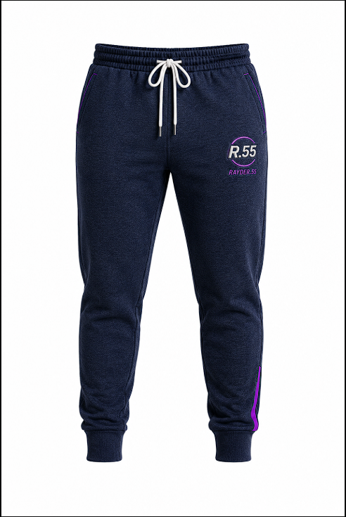 Pantalón Jogger R.55 Premium - Azul Marino